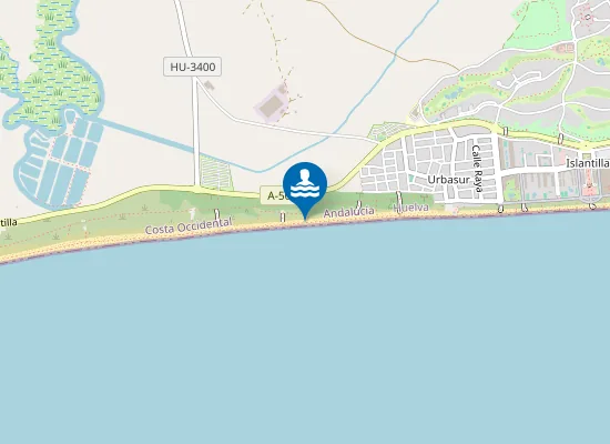 Map of Playa de la Chancla
