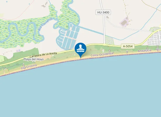 Map of Playa de Icona Pesmar