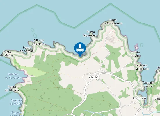 Map of O Peloural Grande de Coído