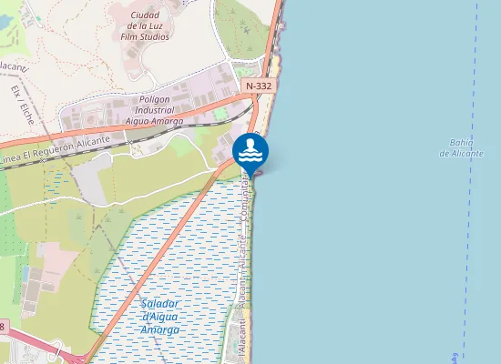 Map of Cala Barda