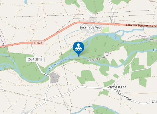 Map of Playa Fluvial