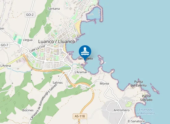 Map of Placa los Boletos