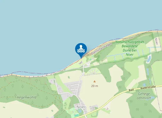 Map of OSTS NOER ZELTGEMEINSCHAFT