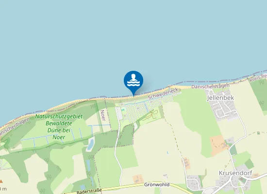 Map of OSTS GROENWOHLD AM CAMPINGPLATZ