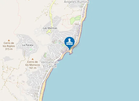 Map of Playa del Lance Nuevo