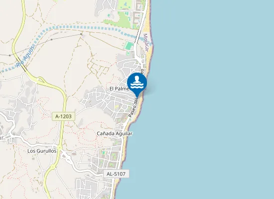 Map of Playa del Palmeral
