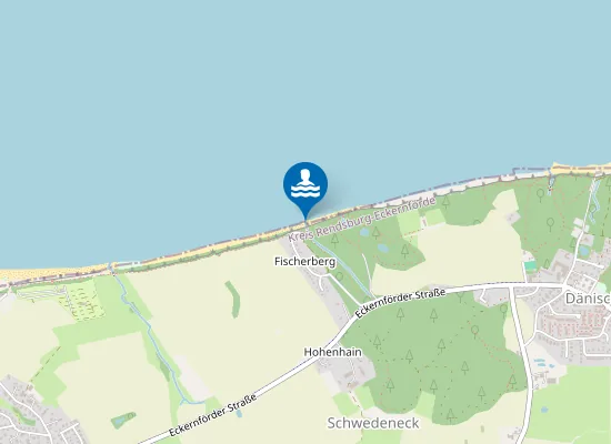 Map of OSTS ECKERNHOLM BADESTELLE HOHENHAIN