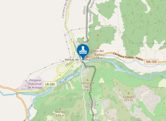 Map of Balneario Gustavo Adolfo Becquer