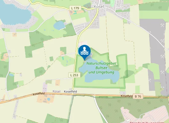 Map of BUELTSEE GEMEINDEBADESTELLE BUELTSEE