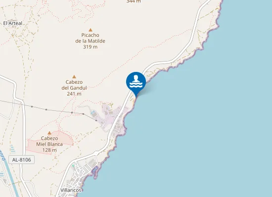 Map of Cala La Invencible