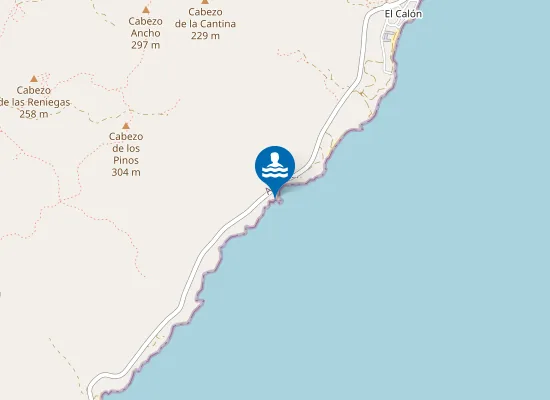 Map of Cala Cristal