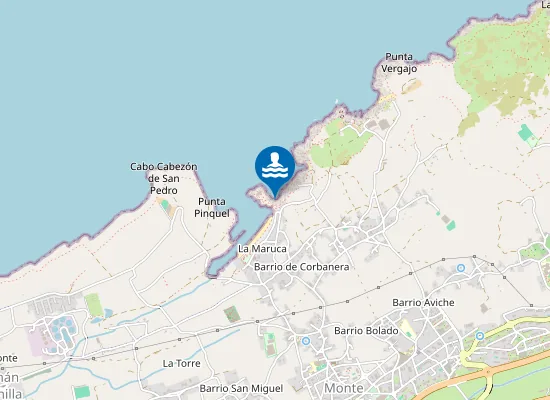 Map of Playa de Bañaperros
