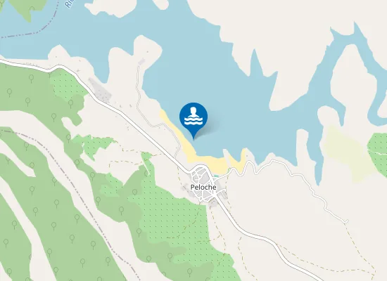 Map of Playa de arena de Peloche