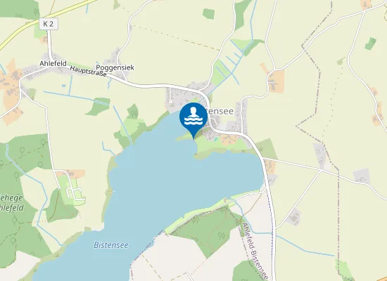 Map of BISTENSEE GEMEINDEBADESTELLE BISTENSEE