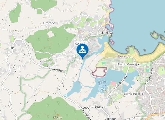 Map of Playa de la Cava