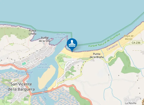 Map of Playa de El Rosal