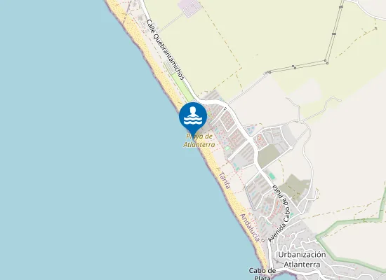 Map of Playa de Atlanterra