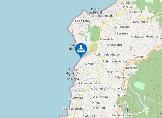 Map of Canto de Area