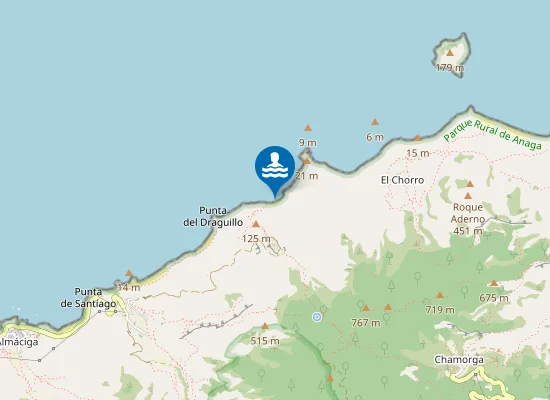 Map of Playa Del Draguillo