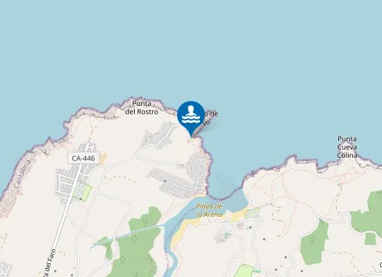 Map of Playa Canal