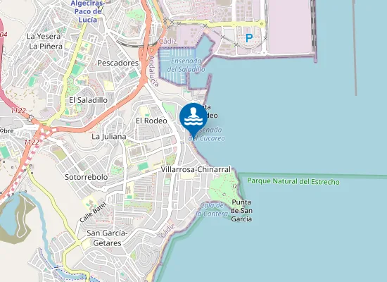Map of Playa de El Chinarral