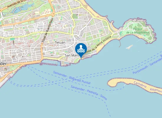 Map of Playa de La Fenómeno