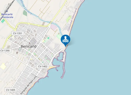 Map of Platja de la Parreta