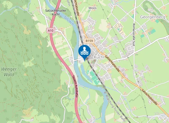 Map of Bürgerausee, Kuchl