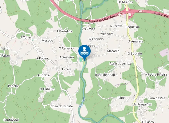 Map of Praia de Moreira