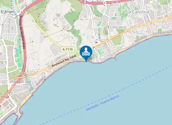 Map of Playa del Ancón