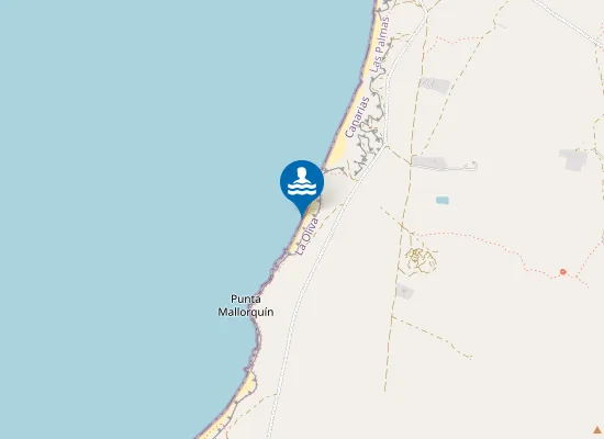 Map of Playa Mallorquines