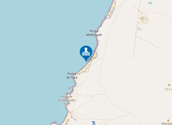 Map of Playa Del Águila