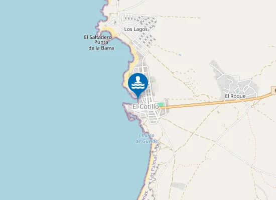 Map of Caleta del Cotillo