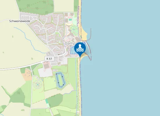 Map of OSTS DAMP SUEDSTRAND