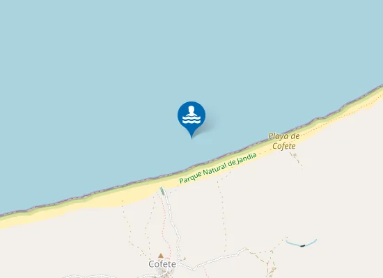 Map of Playa De Cofete