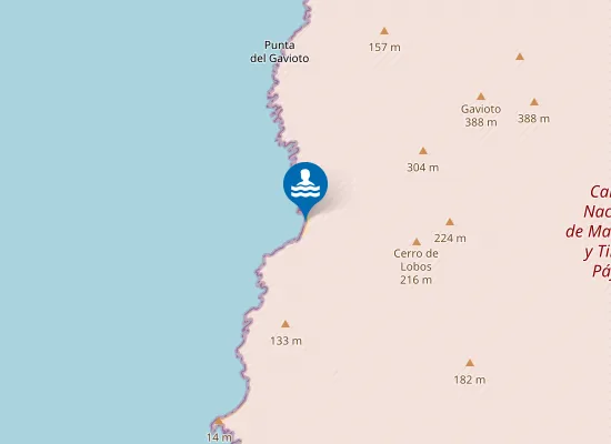 Map of Cueva de Lobos