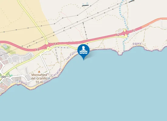 Map of Playa El Rancho