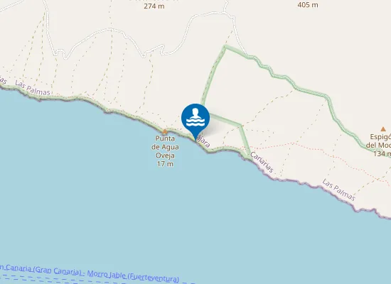 Map of Playa de Juan Gomez