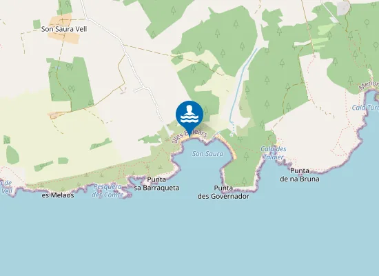Map of Es Banyul