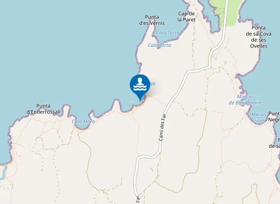 Map of Platja de Cavalleria