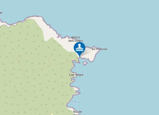 Map of Cala En Tosqueta