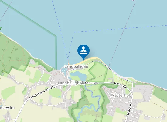 Map of OSTS LANGBALLIGAU