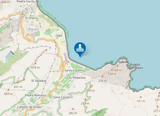 Map of Playa Santa Catalina