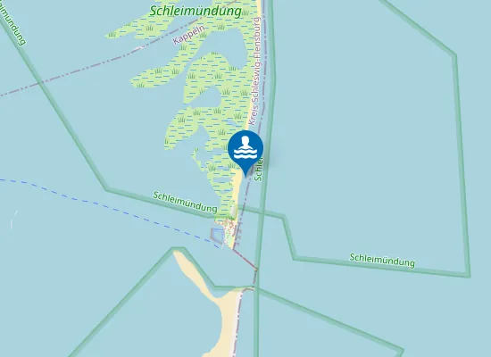 Map of OSTS SCHLEIMUENDE