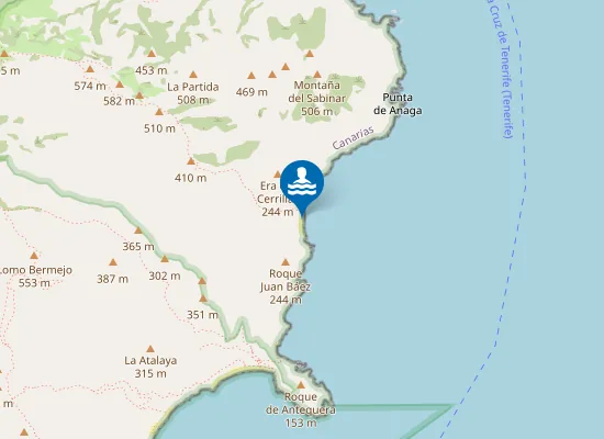Map of Playa De Ijuana