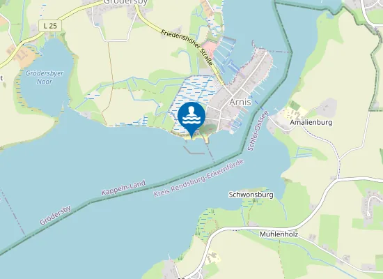 Map of SCHLEI STADT ARNIS