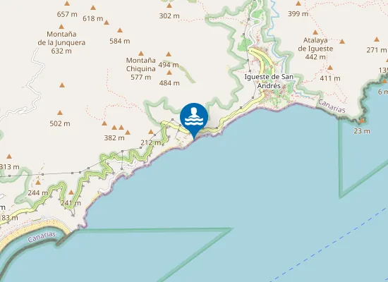 Map of Playita Del Burro