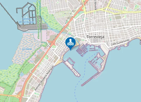Map of Playa del Acequión