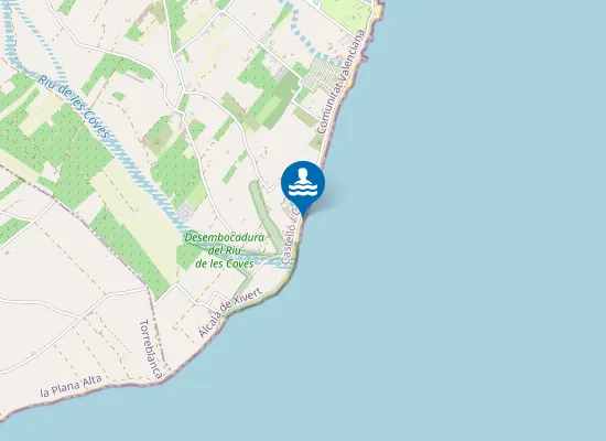 Map of Platja del Serradal