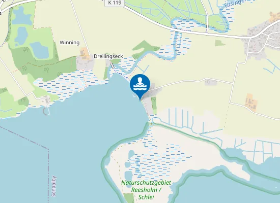 Map of SCHLEI FUESING WINNINGMAY